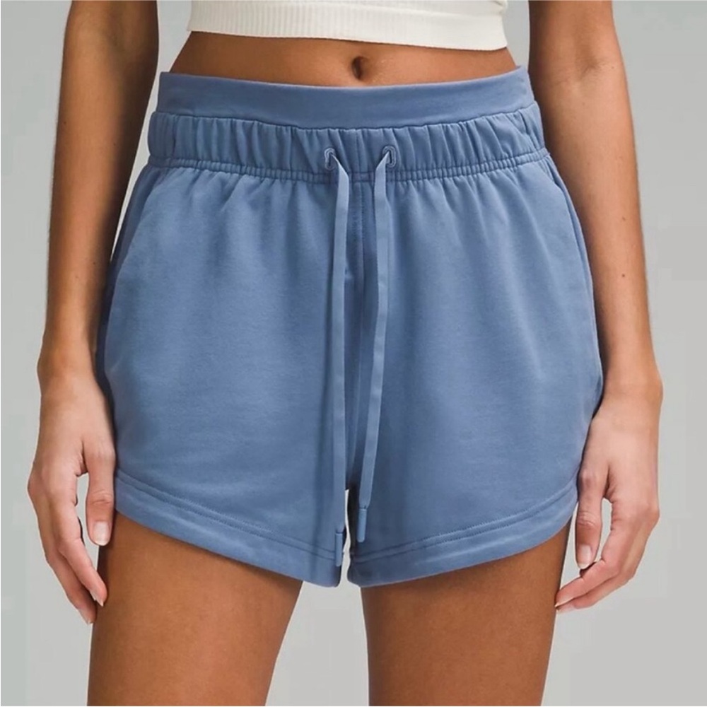 Women's Blue Casual Shorts